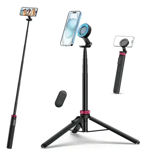 Tripé magnético para celular