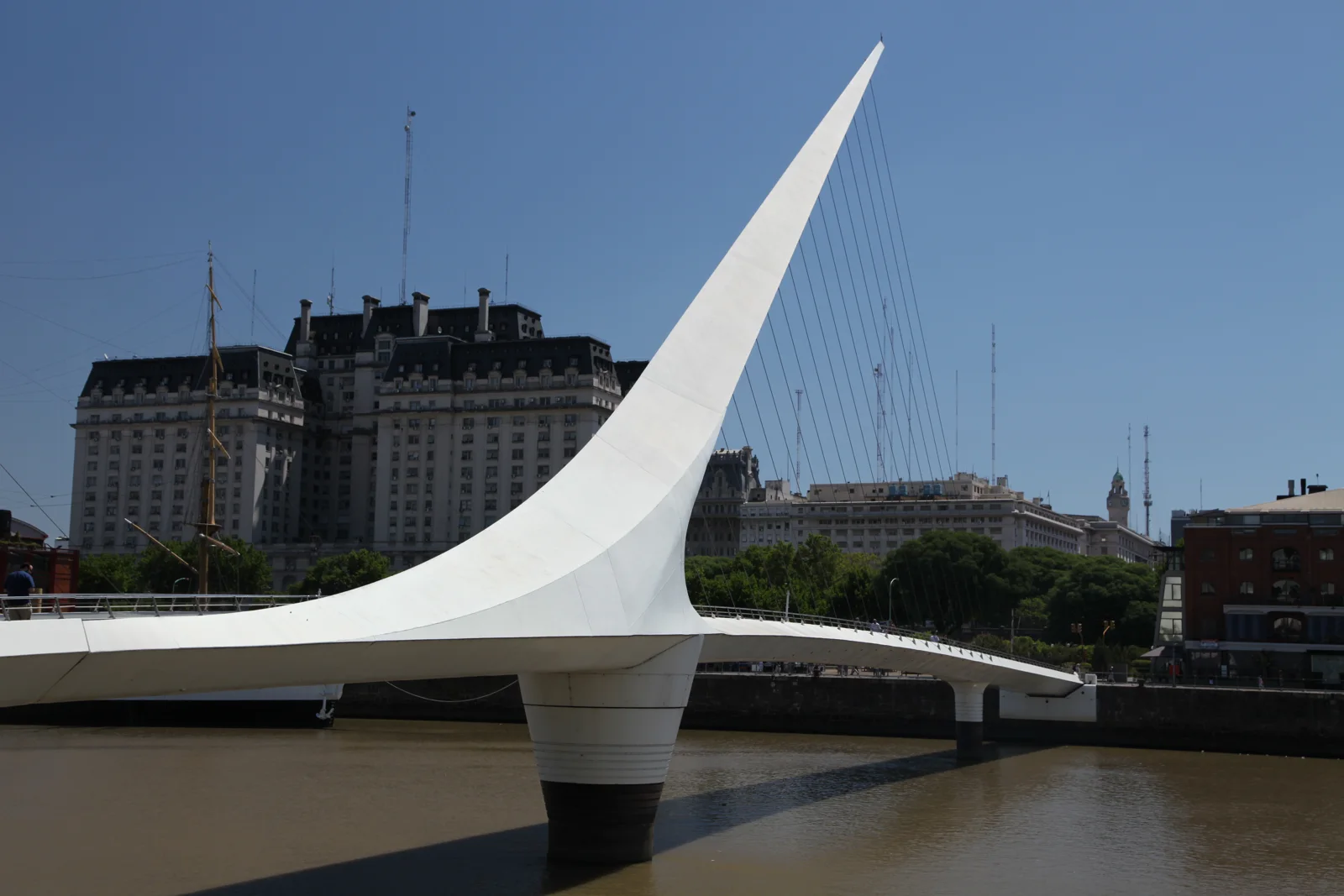 Puente de la Mujer e Puerto Madero em Buenos Aires