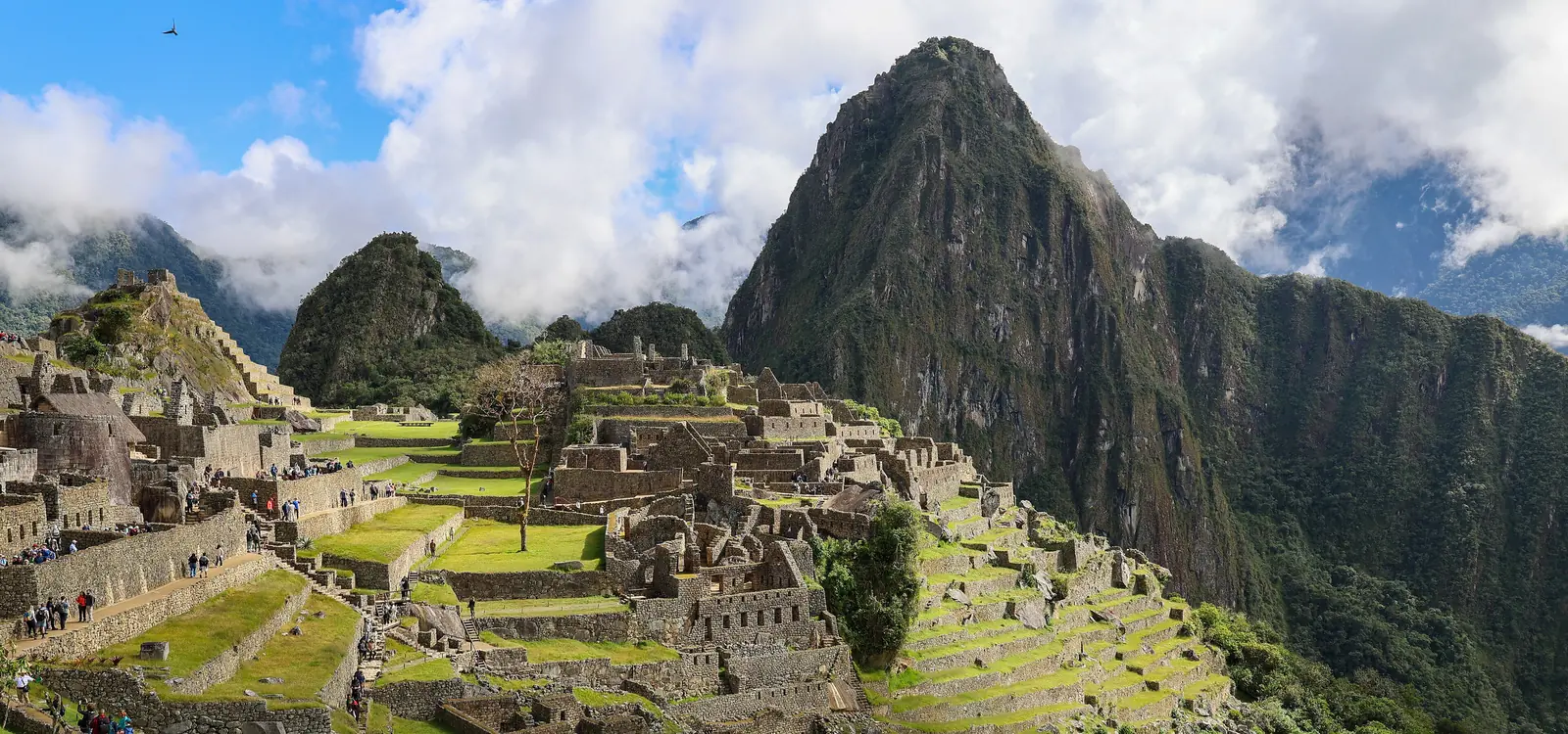 Machu Picchu e Huayna Picchu, na região de Cusco, Peru