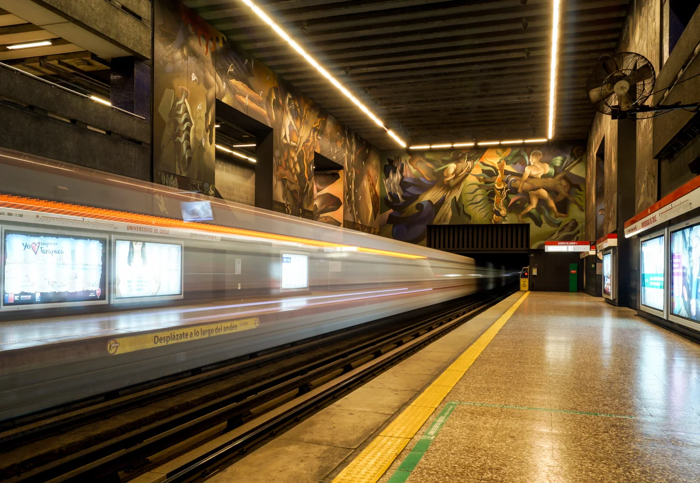 Estação Universidad de Chile do metrô de Santiago