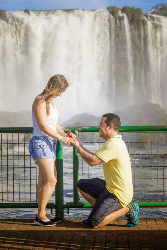 Pedido de Casamento nas Cataratas do Iguaçu